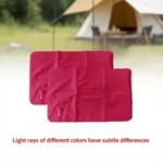 2pcs Comfortable Inflatable Pillow for Office, Car, Camping, Hiking, and Napping - Supports Neck and Lumbar - Image 12