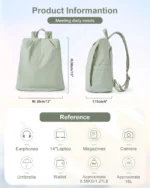 Backpack For Women, Simple Modern Backpack, Lightweight Work Backpack Women, Sac à Dos Femme, Anti Theft Travel Backpack - Image 12