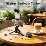 Smartphone Vlogging Kit Led Video Light Camera Rechargeable Fill Lights Portable Photography Lighting For Live Stream Video - Image 14