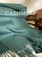 Women Scarf Cashmere Winter Scarf Winter 2024 Fashion Scarves Designer Keep warm Women Luxury Kids Scarf - Image 3