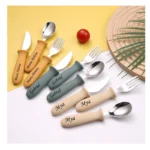 Customizable Dining Utensils Set - Spoon Fork Knife - Home  Customized Tableware Kit Unique exclusive tableware set - Image 8