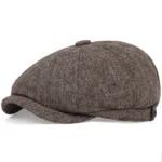 Retro Newsboy Caps Men British Painters Hats Autumn Winter Berets Herringbone Flat Cap Hip Hop Berets - Image 16