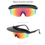 Visor Attaches To Sunglasses Sunglasses With Visor Attached Cycling Sunglasses Visor Shade Sunglasses Windproof Sunglass - Image 25
