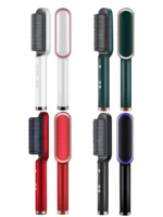 Hair Dryer Comb Curling Irons Beauty Products Hair Brushes Fast Heating Hair Straightener Comb - Image 19