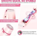 Electric Shaver for Woman Double Head Dual Purpose Female Razor Body Epilator Leg Underarm Bikini Electric Hair Remover Trimmer - Image 18
