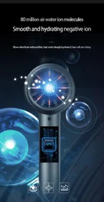 Professional hair salon hair dryer, featuring high-speed drying and ion heating functions. An essential item for travel. - Image 12