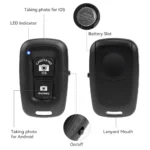 Remote Shutter Release for Phone Wireless Bluetooth-compatible Control for Monopod Photo Camera Shutter Button Selfie Accessory - Image 3