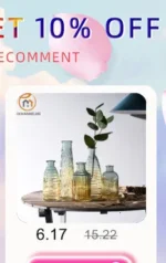 Modern Flower Vases For Homes Ceramic Vase Decoration Flower Glaze Flower Home Accessories Ceramic Craft Ornaments Green Plant - Image 12