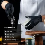 20/100pcs Nitrile Gloves, Cleaning Gloves, Dishwashing Gloves, Household Cleaning Gloves, Disposable Nitrile Gloves, Black Gloves Disposable Nitrile Gloves Household Nitrile Gloves Powder-Free Nitrile Gloves Touchscreen Compatible Gloves - Image 15