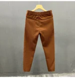 Casual Slim Fit Men's West Pants Thin Non-Ironed Business Suit Pants Comfortable Lightweight Breathable Cotton Summer Leisure... - Image 21