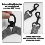 Pet Supplies Dog Walking Rope Dog Leash, Double-headed Dog Rope, Shock-absorbing Elastic Rope, Explosion-proof Dog Chain 1pcs - Image 2