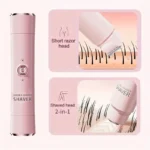 Electric Shaver for Woman Double Head Dual Purpose Female Razor Body Epilator Leg Underarm Bikini Electric Hair Remover Trimmer - Image 2