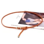 Decoration Hand-woven Casual Female Retro Waistband Pin Buckle Waist Belt Braided Belts - Image 5