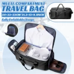 Travel Bag for Men, Convertible Carry on Garment Duffel Bag,Weekender Bag Hanging Suitcase Suit Business Travel Bag Clothing Bag - Image 9