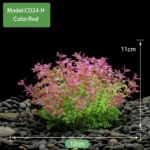 Artificial Underwater Plastic Plants Aquarium Fish Tank Aquatic Fake Shrub Green Weeds Water Grass Viewing Simulation Decoration - Image 11