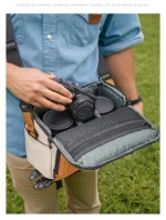 Camera bags, outdoor travel camera shoulder bags, waterproof, camera bags with detachable partitions and shoulder straps - Image 10