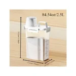 2.5L Covered Moisture-proof Sealed Storage Container - Used for Grain, Nut, Flour, Rice Food Storage Boxes - Image 12