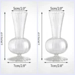 Glass Vase Transparent Flower Vase Flowers Bottle Hydroponics Plant Flower Vases Wedding Desktop Home Decor Florero Mother's Day - Image 15