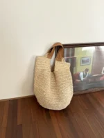 Handmade Woven Beach Bags for Women Handbag Large Capacity Travel Shoulder Bag Bohemian Straw Bag Vacation Shopper Tote Clutch - Image 12