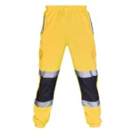 Men Trousers Reflective Overalls Multi-pocket Training Sports Trousers Men Road Work High Visibility Overalls Work Casual Pants - Image 7
