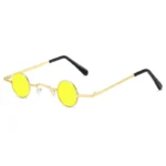 Vintage Sunglasses Round Steampunk Sunglasses Round Metal Frame Small Round Sunglasses Gothic Sunglasses Hippy Glasses - Image 11