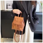Backpack for Women Fashion Retro Brown Women Shoulder Bags Cute Backpacks Back To School Bags Designer Bags Mochilas De Hombre - Image 13