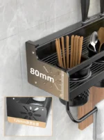 Kitchen Spice Storage Knives Holder Knife Stand Spice Rack Organizer Knives Holder Spoon and Chopsticks Rest Hanging Organizers - Image 16