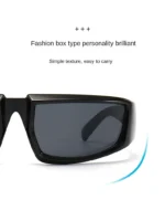 Future Science Technology Sense Sunglasses Men Women Concave Shape Sun Glasses Cool Punk Style Pair Summer Sports T206 - Image 18