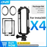 Accessories Set for Insta360 X3 X4 X5 Lens Guard Screen Protector Storage Bag Silicone Case Lens Cap Protective Frame Insta 360 - Image 11