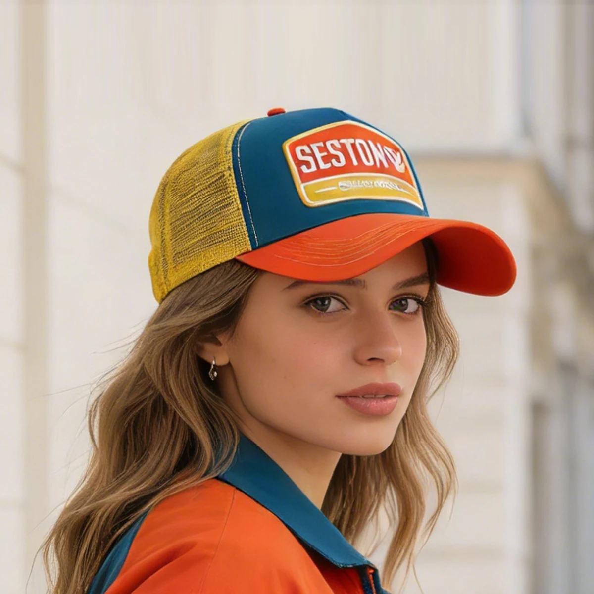 S176e2fcea1384c839d41ded1f5168e43x.webp Branded Hats for Men, Spring and Summer Universal Baseball Caps, Large Head Circumference, Youthful Appearance, Face-Slimming Effect, Sun Protection Sun Hats - Image 1