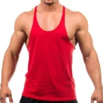 Men's Sports Gym Fitness Tank Top Y Back Fitness Lightweight Shoulder Strap Muscle Fit Tight Fitness Limit T-shirt - Image 4
