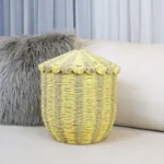 Large Laundry Basket Household Paper Based Compilation Laundry Basket Removable Bathroom Dirty Clothes Home Storage Baskets - Image 16