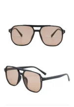 Vintage Men Women Big Sunglasses Men Square Shades Brand Designer Unisex Sun Glasses Black Lense Male Female Sunglasses UV400 - Image 16