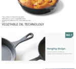 Cast Iron Frying Pan,14/16/20cm Non-stick Skillet Kitchen Fry Pot Breakfast Pan Omelette Pancake Pot Induction Cooking Cookware - Image 16