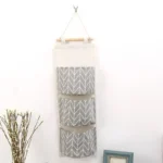 Pockets Hanging Organizers Waterproof Hanging Storage Bag Wall Mounted Closet Organizer Bear Flamingo Sundries Bags Home Decor - Image 7