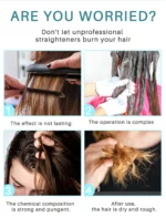 Keratin Hair Straightening Cream Keratin Cream For Smoothing Hair Professional Keratin For Permanent Straightening Hair Care - Image 9