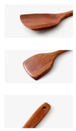 Kitchenware set: cooking spatula, pot spatula, wooden spatula, spoon, stir-frying spoon, pot spatula, soup spoon, kitchen tool - Image 15