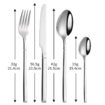 4/6/16/24 Pieces Cutlery Set Stainless Steel Thin Tableware Mirror Elegant Knife Fork Spoon Western Dinner Set Sliverware - Image 17