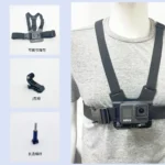 First-person camera accessories Sports camera chest shooting strap live outdoor cycling mobile phone stand - Image 10