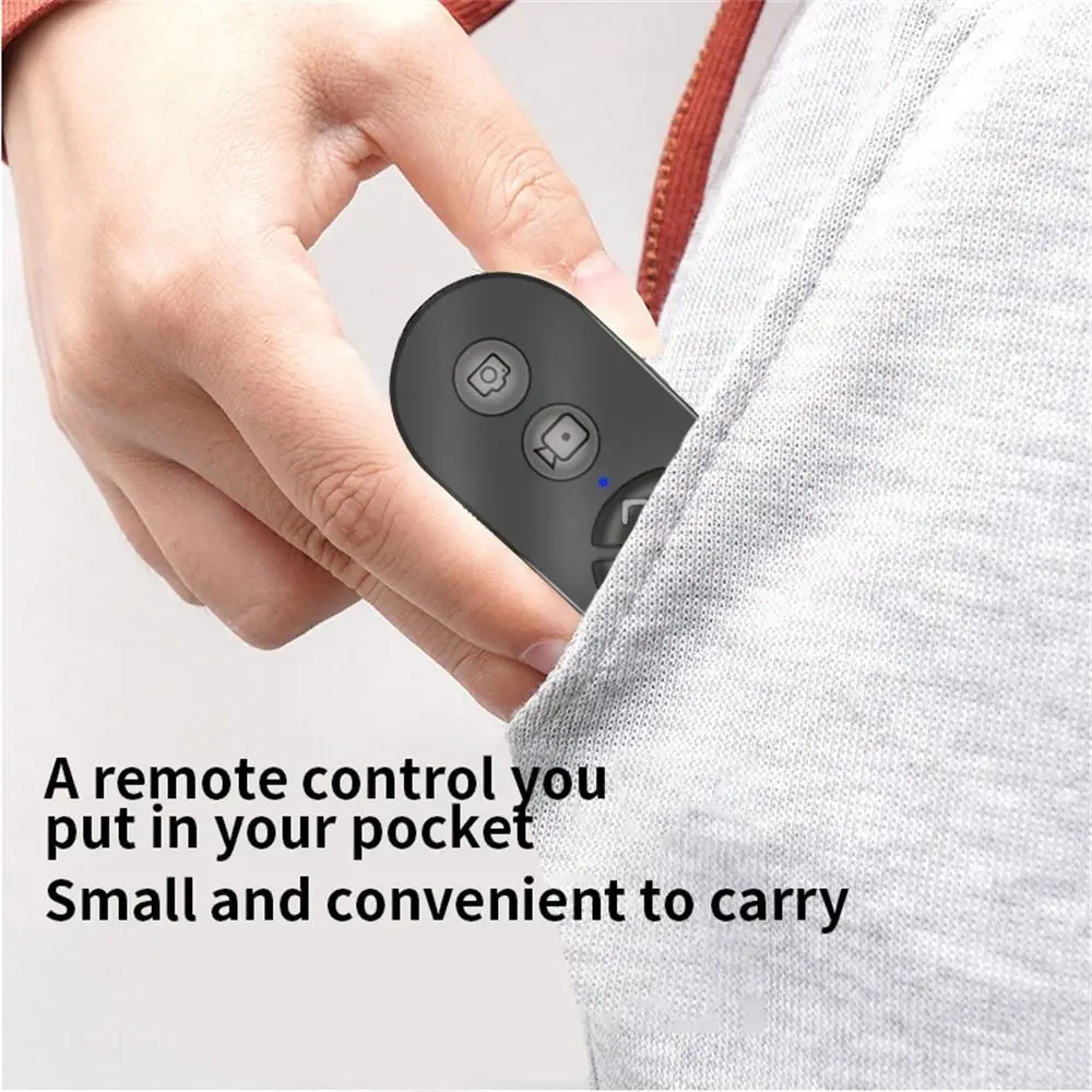 S1a83e41b9175467a8c7b7ad86e5d7e62Y.webp Wireless Mobile Phones Shutter Release Bluetooth Remote Mobile Phone Selfie Remote Control Shutter Stick Selfie Photo Shutter - Image 1