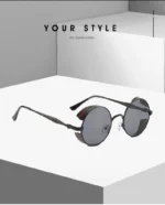 Steampunk Sunglasses, Round Sunglasses, UV Resistant Sunglasses - Image 5