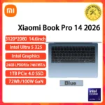 2026 Xiaomi RedmiBook Pro 14 Laptop Mi Notebook U5-325/U-338H/U7-358H 24GB/32GB 1TB - Image 8