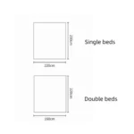Non-woven Disposable Fitted Sheet with Elastic Bands Single Bed Mattress Covers Double Bed Non Slip Disposable Bed Sheet Hotel - Image 4
