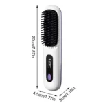 Hair Straightener Professional Quick Heated Electric Hot Comb Hair Straightener Personal Care Multifunctional Hairstyle Brush - Image 8