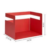 Nordic Storage Holders Hanging Organizers Rack Desk Decoration Shelves Living Room Hanger Display Shelf Organization Corner Rack - Image 9