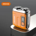 Mini Electric Smart Shaver Household Car Shaver Digital Display Dual Blade Rechargeable Shaver Powerful Beard Trimmer Tool - Image 15