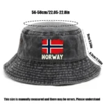Hat Featuring a Design Inspired by Norway, Adorned with The Norwegian Flag And Lettering - a Foldable And Breathable Cap Suitabl - Image 5