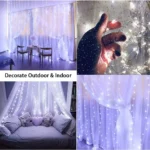Christmas Lights LED Fairy String Curtain Lights 8 Mode Remote USB Festoon Christmas Decor For Home Holiday New Year Lamp - Image 4
