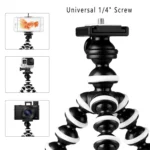 Tripods Tripod for Phone, Mobile Camera Holder Clip, Smartphone Monopod Stand, Octopus Mini Tripod Stativ - Image 11