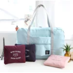 New Nylon Foldable Travel Bags Unisex Large Capacity Shoulder Bag Luggage Women WaterProof Handbags Travel Bags - Image 3